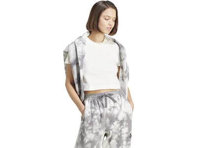 ADIDAS Damen Top ALL SZN 3-Streifen Slim Weiß