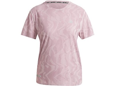 ADIDAS Damen T-Shirt Ultimate HEAT.RDY Engineered Running Rot