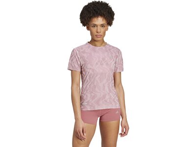 ADIDAS Damen T-Shirt Ultimate HEAT.RDY Engineered Running Rot