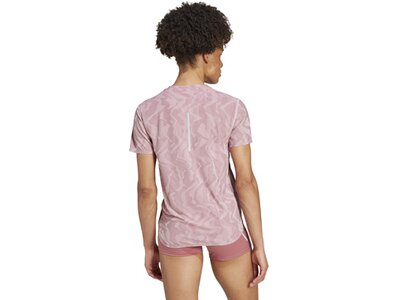 ADIDAS Damen T-Shirt Ultimate HEAT.RDY Engineered Running Rot