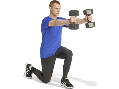 ADIDAS Herren Shirt Train Essentials Stretch Training Blau