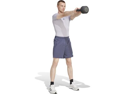 ADIDAS Herren Shorts Train Essentials Logo Training (Länge 7 Zoll) Grau