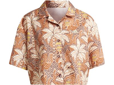 ADIDAS Damen Shirt FARM Rio Hemd Braun