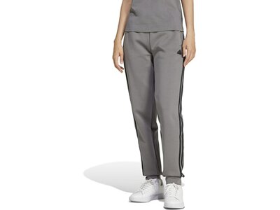 ADIDAS Damen Hose Future Icons 3-Streifen Regular Grau
