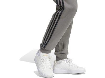 ADIDAS Damen Hose Future Icons 3-Streifen Regular Grau