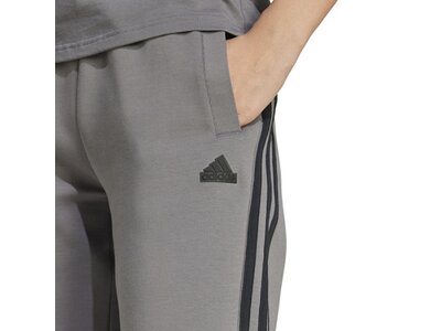 ADIDAS Damen Hose Future Icons 3-Streifen Regular Grau