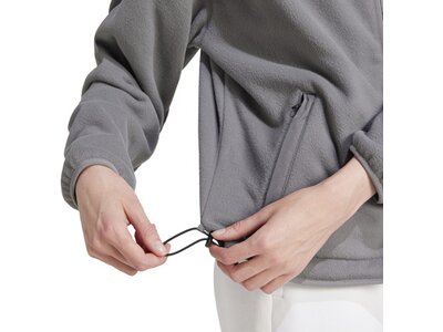 ADIDAS Damen Jacke City Escape Polar Fleece Grau