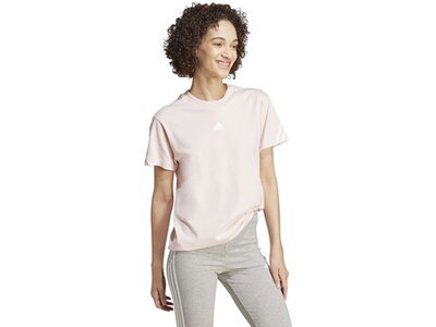 ADIDAS Damen Shirt Future Icons 3-Streifen Pink