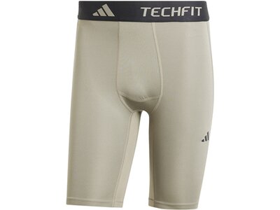 ADIDAS Herren Tight TECHFIT Compression Training kurze Grau