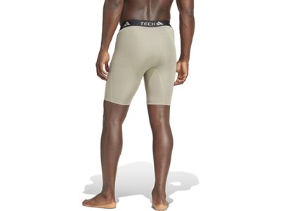ADIDAS Herren Tight TECHFIT Compression Training kurze Grau