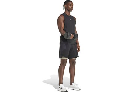 ADIDAS Herren Tight TECHFIT Compression Training kurze Grau
