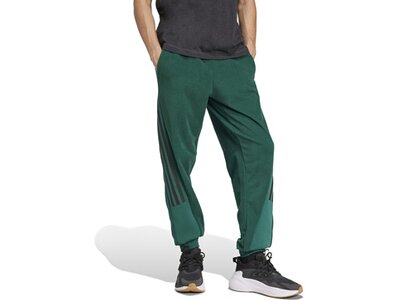 ADIDAS Herren Hose Future Icons 3-Streifen Polar Fleece Blau