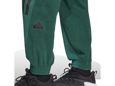 ADIDAS Herren Hose Future Icons 3-Streifen Polar Fleece Blau