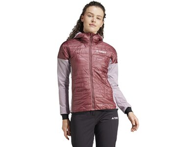 ADIDAS Damen Funktionsjacke Terrex Xperior Varilite Hybrid PrimaLoft Braun