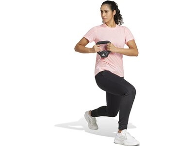 ADIDAS Damen Shirt Train Essentials Big Performance Logo Training Pink