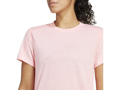 ADIDAS Damen Shirt Train Essentials Big Performance Logo Training Pink