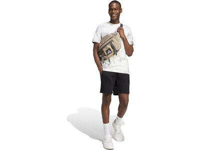 ADIDAS Herren Shorts ALL SZN French Terry Schwarz