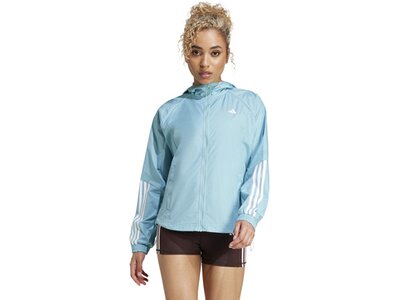 ADIDAS Damen Schlupfjacke WIND.RDY Hyperglam Blau