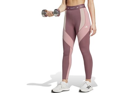 ADIDAS Damen Tight TECHFIT Colorblock Lila