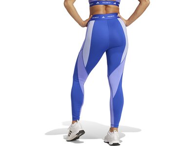 ADIDAS Damen Tight TECHFIT Colorblock Blau