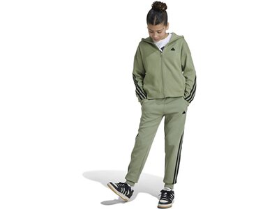 ADIDAS Kinder Hose Future Icons 3-Streifen Cotton Grün
