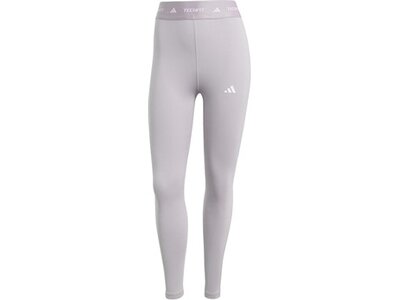 ADIDAS Damen Tight TECHFIT Silber