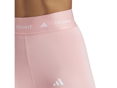 ADIDAS Damen Tight TECHFIT Rot