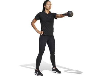ADIDAS Damen Shirt Designed For Training HEAT.RDY HIIT Schwarz