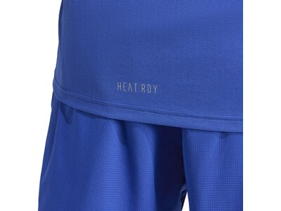 ADIDAS Herren Shirt Designed for Training HIIT Workout HEAT.RDY Blau
