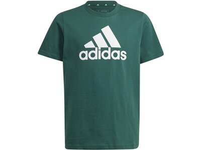 ADIDAS Kinder Shirt Essentials Big Logo Cotton Grün