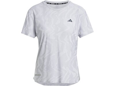 ADIDAS Damen T-Shirt Ultimate HEAT.RDY Engineered Running Grau