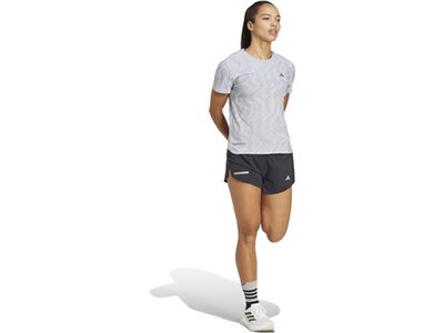 ADIDAS Damen T-Shirt Ultimate HEAT.RDY Engineered Running Grau