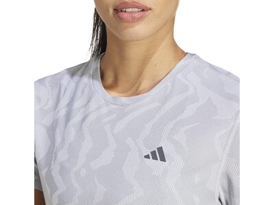 ADIDAS Damen T-Shirt Ultimate HEAT.RDY Engineered Running Grau