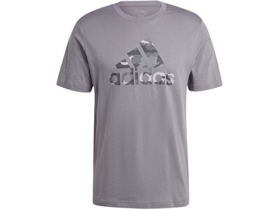 ADIDAS Herren Shirt Camo Badge of Sport Graphic Grau