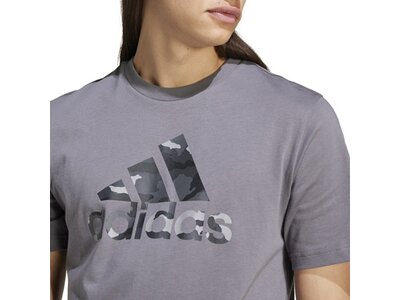 ADIDAS Herren Shirt Camo Badge of Sport Graphic Grau