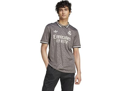 ADIDAS Herren Trikot Real Madrid 24/25 Ausweichtrikot Grau