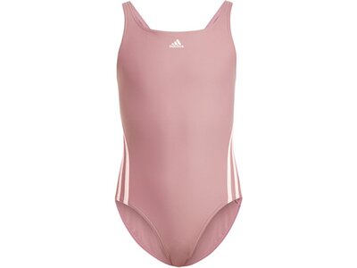 ADIDAS Kinder Badeanzug 3-Streifen Pink