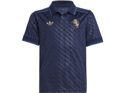 ADIDAS Kinder Trikot Juventus Turin 24/25 Ausweichtrikot Blau