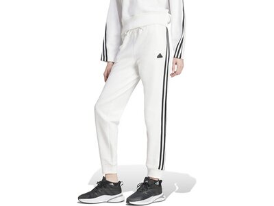 ADIDAS Damen Hose Future Icons 3-Streifen Regular Weiß