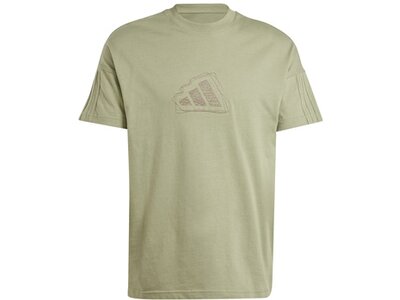 ADIDAS Herren Shirt ALL SZN Graphic Seasonal (normal & lang) Braun