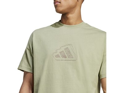 ADIDAS Herren Shirt ALL SZN Graphic Seasonal (normal & lang) Braun