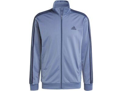 ADIDAS Herren Sportanzug Basic 3-Streifen Tricot (normal & lang) Blau