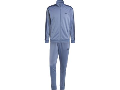 ADIDAS Herren Sportanzug Basic 3-Streifen Tricot (normal & lang) Blau
