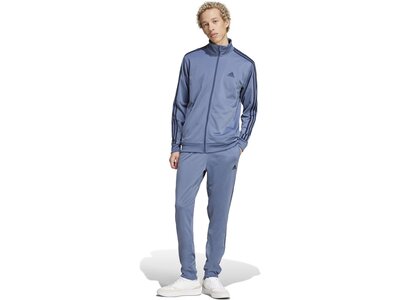 ADIDAS Herren Sportanzug Basic 3-Streifen Tricot (normal & lang) Blau