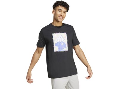 ADIDAS Herren Shirt Doodle Graphic Grau