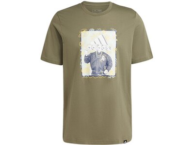 ADIDAS Herren Shirt Doodle Graphic Grau