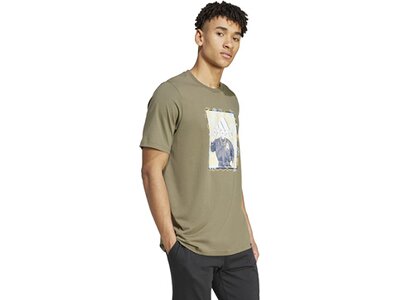 ADIDAS Herren Shirt Doodle Graphic Grau