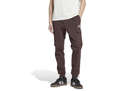 ADIDAS Herren Hose Essentials Fleece Regular Tapered Grau