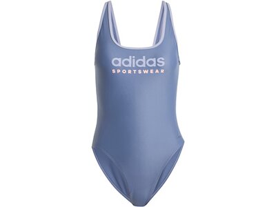 ADIDAS Damen Badeanzug Sportswear U-Back Blau