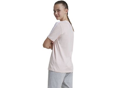 ADIDAS Kinder Shirt Essentials 3-Streifen Cotton Loose Fit Boyfriend Grau